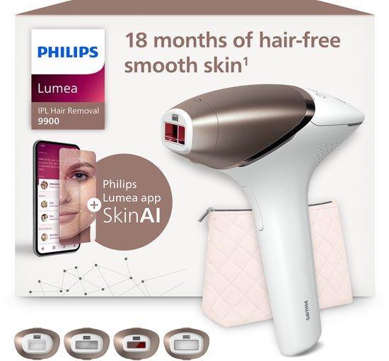 Philips Lumea IPL 9900 Series - IPL Ontharingsapparaat -..., Handtassen en Accessoires, Uiterlijk | Haarverzorging, Nieuw, Verzenden