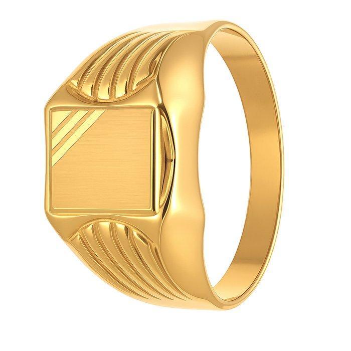 Ring - 18 karaat Geel goud, Handtassen en Accessoires, Ringen