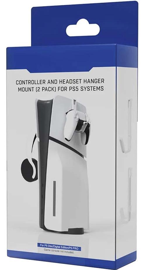 JYS Controller and Headset Hanger Mount for PlayStation 5, Games en Spelcomputers, Spelcomputers | Sony Consoles | Accessoires
