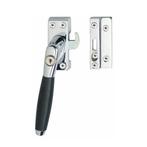 Raamsluiting met slot skg1 links ton 400 chroom met ebben..., Doe-het-zelf en Bouw, Hang- en Sluitwerk, Ophalen of Verzenden, Nieuw