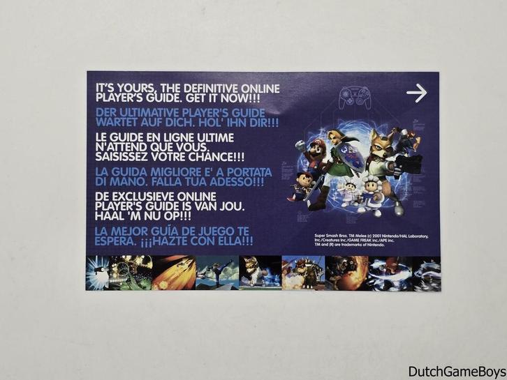 Nintendo Gamecube - Super Smash Bros. Melee - Vip Points Car, Games en Spelcomputers, Spelcomputers | Nintendo Consoles | Accessoires
