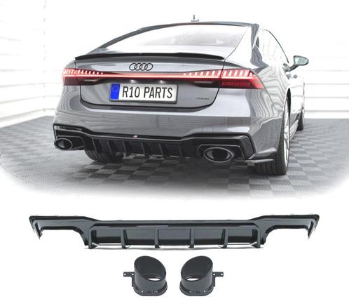 DIFFUSEUR AUDI A7 19-23 LOOK RS7 NOIR BRILLANT, Auto-onderdelen, Carrosserie, Verzenden