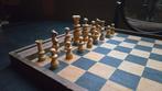 Schaakspel - Regency schaakstukken + schaak/dambord - Hout