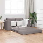 vidaXL Ligbed 2-in-1 Taupe 148x71x83 cm Stof, Huis en Inrichting, Verzenden, Nieuw