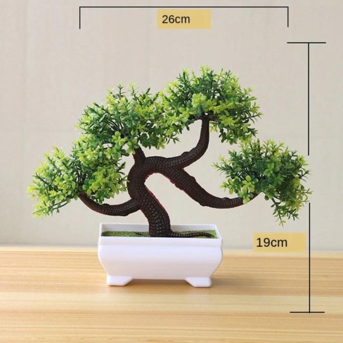 Kunst Bonsai Boom - Planten Nep Plant Plastic Decoratie, Maison & Meubles, Accessoires pour la Maison | Plantes & Fleurs artificielles