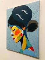 Pierre Joseph - Mosaic Elle, Antiek en Kunst, Kunst | Schilderijen | Modern