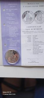 Nederland. Replica van 1 Gulden Zilver 1680 (Zonder