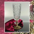 SECOLOVENTESIMO - Vase - Vase en cristal et en laiton -, Antiek en Kunst