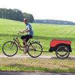 Fietsaanhanger - Transporter - Cargo - Rood-Zwart, Fietsen en Brommers, Ophalen of Verzenden, Nieuw