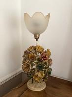 Lamp - Metaal - Italiaanse bloemenlamp