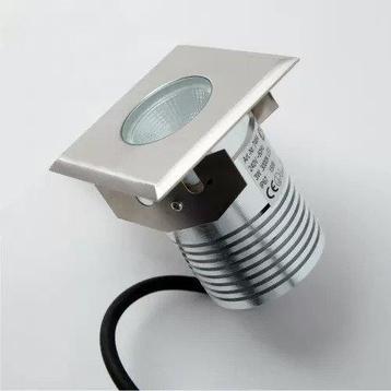 Grondspots Power LED Ø8 grondspot 3 watt Tuinverlichting disponible aux enchères