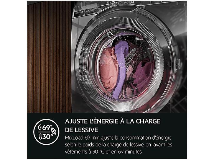 AEG - Wasmachine Voorlader - 9 kg - Wit, Electroménager, Lave-linge, Envoi