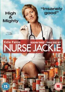 Nurse Jackie: Season 3 DVD (2012) Edie Falco cert 15, Cd's en Dvd's, Dvd's | Overige Dvd's, Zo goed als nieuw, Verzenden