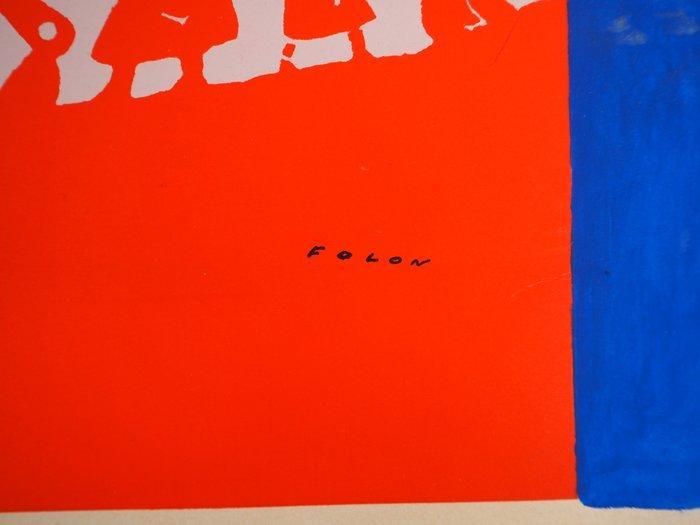 Jean-Michel Folon (1934-2005) - A la mémoire dune plume, Antiquités & Art, Antiquités | Autres Antiquités