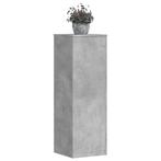 vidaXL Supports pour plantes 2 pcs gris béton bois, Tuin en Terras, Verzenden