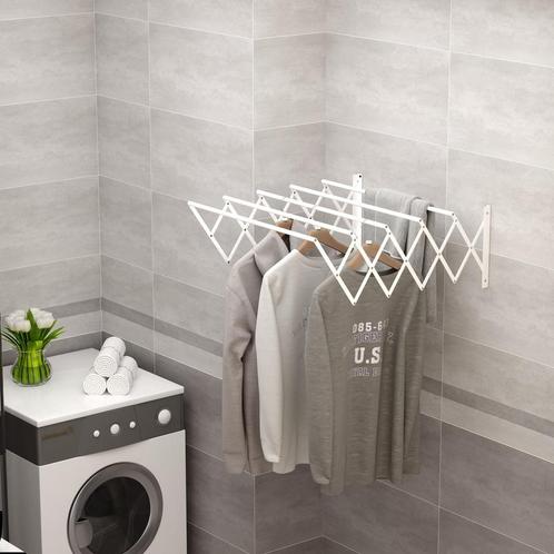 Drooglengte - Ruimtebesparend - Binnen &amp; buiten - Wit, Huis en Inrichting, Badkamer | Badtextiel en Accessoires, Nieuw, Ophalen of Verzenden