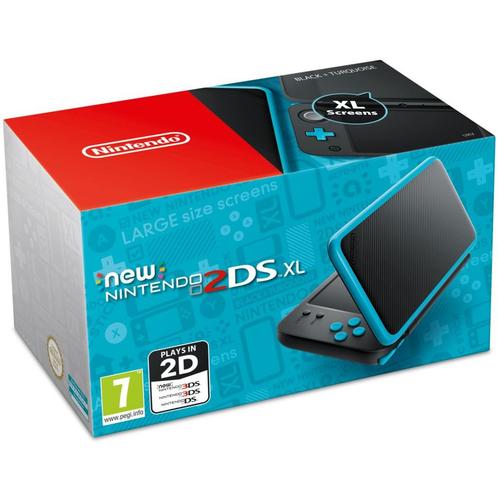 New Nintendo 2DS XL - Black/Turquoise [Complete], Games en Spelcomputers, Spelcomputers | Nintendo 2DS en 3DS, Verzenden