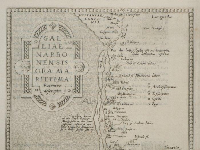 Zwitserland - Frankrijk en Zwitserland; Abraham Ortelius -, Livres, Atlas & Cartes géographiques