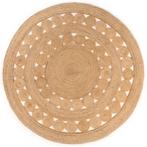 Jute Tapijt Rond 210cm | OP = OP | 40% Voordeel, Huis en Inrichting, Verzenden, Beige, Rond, 200 cm of meer