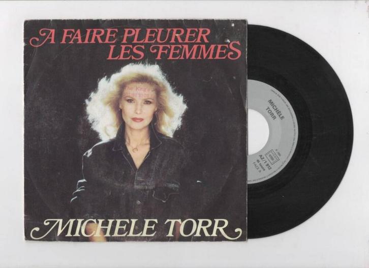 Michele Torr – A Faire Pleurer Les Femmes / Le Vagabond Du S, CD & DVD, Vinyles Singles, Enlèvement ou Envoi
