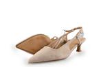 Manfield Slingbacks in maat 38 Beige, Kleding | Dames, Schoenen, Verzenden, Beige, Manfield, Gedragen