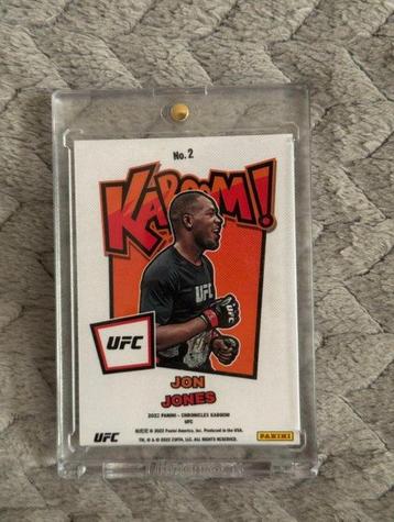 2022 Panini Chronicles UFC Jon Jones KABOOM! - 1 Card -