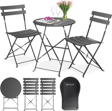 KESSER® Bistroset 2 Persoons - Tuinstoelen - Tuinset - Antra beschikbaar voor biedingen