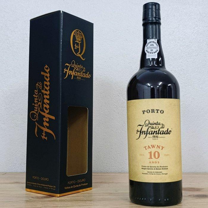 Quinta do Infantado - 10 years old Tawny - Porto - 4 Flessen, Verzamelen, Wijnen