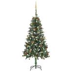 vidaXL Kunstkerstboom met verlichting en kerstballen 150 cm, Diversen, Verzenden, Nieuw