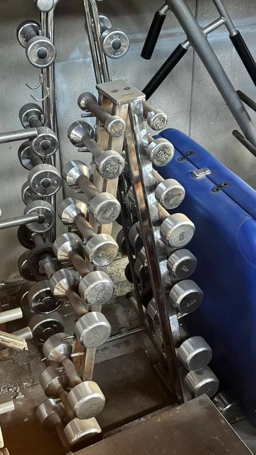 Chromed dumbbellset (1 - 10kg), Sport en Fitness, Fitnessmaterialen, Overige typen, Nieuw, Verzenden