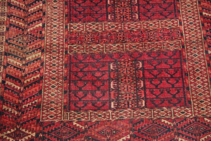 Antiek Turkmens Hatchli met de hand gemaakt wollen tapijt, Huis en Inrichting, Stoffering | Tapijten en Vloerkleden