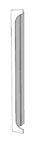 *TIP*  Element voor kast zijkant links glossy wit R-EC-001-, Zakelijke goederen, Kantoor en Winkelinrichting | Winkel en Inventaris