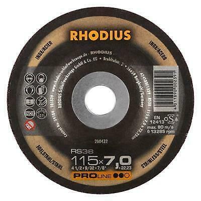 Rhodius RS38 Afbraamschijf, Doe-het-zelf en Bouw, Gereedschap | Lasapparaten, Ophalen of Verzenden
