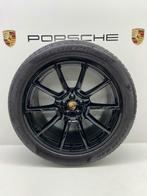 Porsche Macan ORIGINELE 20Sportdesign Uni zwart winterset, Banden en Velgen, Gebruikt, Personenwagen, 20 inch