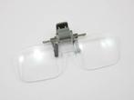 Loepbril clip on 2x vergroting