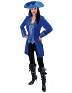 Luxe velours jas blauw, Nieuw, Ophalen of Verzenden