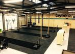 Rubber crossfit vloer , sport en fitness vloer, rubbermatten