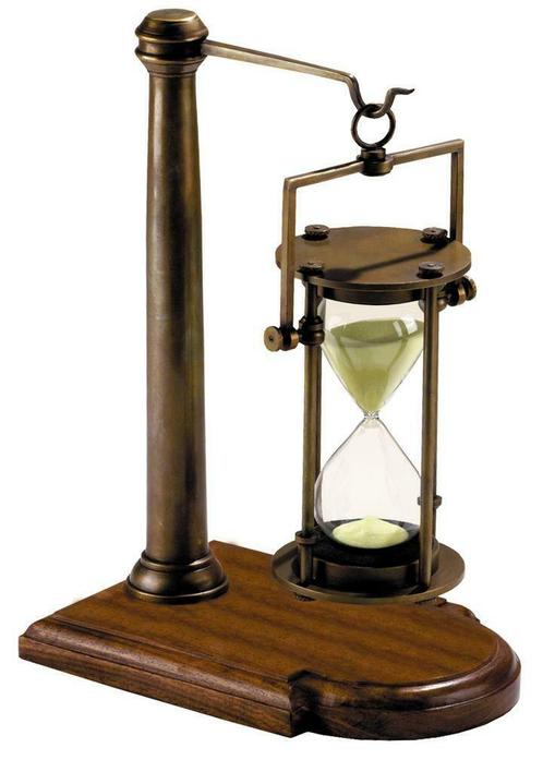 *TIP*  Uurwerk Bronzed 30 Minute Hourglass on Stand, Articles professionnels, Aménagement de Bureau & Magasin | Commerce & Inventaire