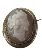 Zonder Minimumprijs - Broche Messing, Handtassen en Accessoires, Antieke sieraden