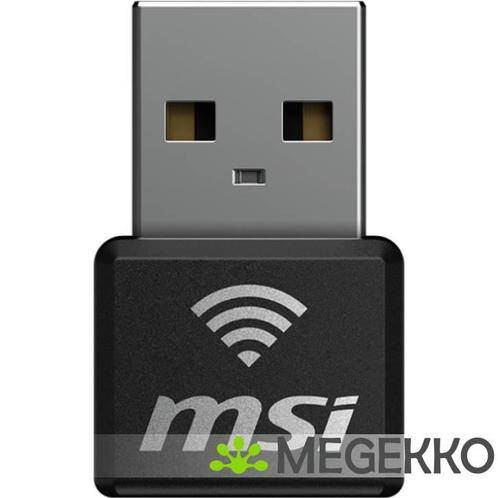 MSI AX1800 Nano WiFi USB Adapter interfacekaart/-adapter USB, Computers en Software, WiFi-versterkers, Nieuw, Verzenden