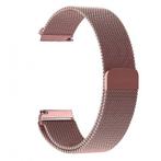 Metalen armband voor Fitbit Blaze frame magneet slot Roze, Nieuw, Verzenden