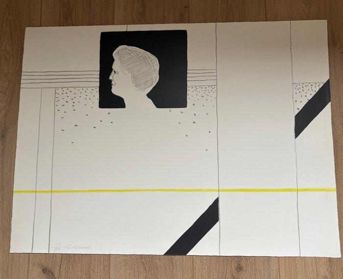 Roger Raveel (1921-2013) - Genummerde lithografie “Genesis”, Antiek en Kunst, Antiek | Overige Antiek