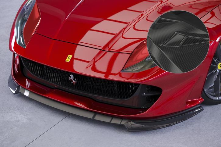 Cup spoilerlip met ABE voor Ferrari 812 Superfast / GTS CSL7, Auto-onderdelen, Carrosserie, Nieuw, Verzenden
