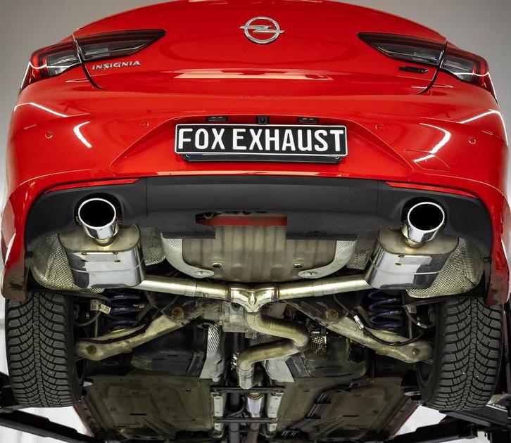 FOX Opel Insignia B - Grand Tourer 4x4 einddemper rechts/lin, Auto-onderdelen, Uitlaatsystemen, Nieuw, Verzenden