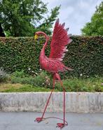 Statuette, Flamingo - 130 cm - Fer, Métal