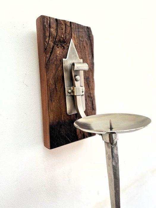 Wandkandelaar - Smeedijzer, Antiek en Kunst, Curiosa en Brocante