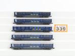 Minitrix N - 13120/13121 - Wagon de passagers pour trains, Nieuw