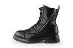 Tommy Hilfiger Veterboots in maat 37 Zwart | 5% extra, Kleding | Dames, Verzenden, Zwart, Overige typen, Nieuw