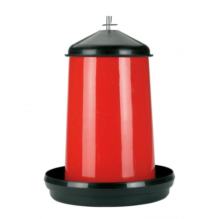 Voederautomaat voor kippen kunststof - ca. 27l/18kg - kerbl, Dieren en Toebehoren, Pluimvee | Toebehoren, Nieuw