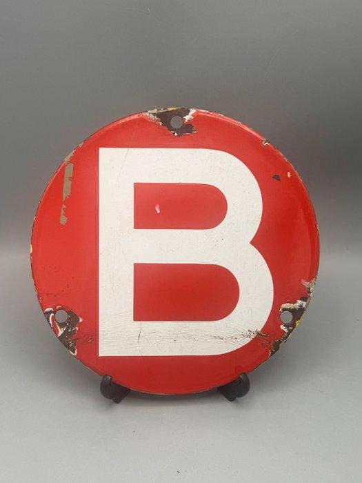 Brandweer sleutel bord - Emaille bord - Emaille, Antiek en Kunst, Antiek | Wandborden en Tegels